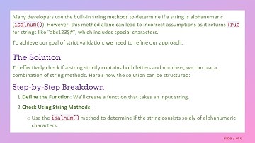 How to Check if a String Strictly Contains Both Letters and Numbers in Python