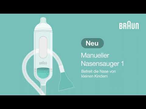 Braun Filter für Manuellen Nasensauger 1 (DE) - YouTube