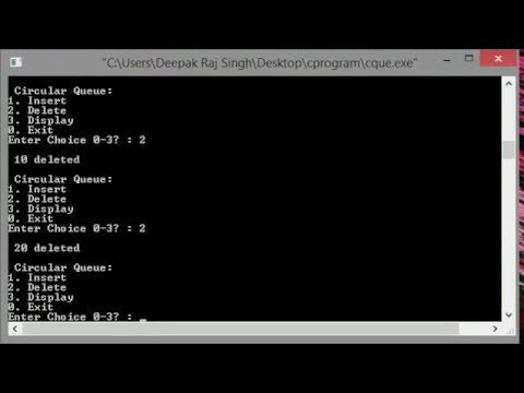 Circular Queue in C