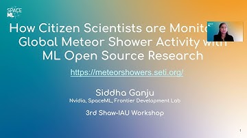 Monitoring Global Meteor Shower with ML Source Research: S. Ganju at the OAE’s 3rd Shaw-IAU Workshop