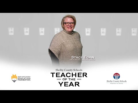 Staci Egan - Teacher of the Year 2020-2021 Linda Nolen Learning Center