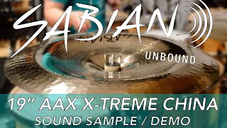 Sabian 19' AAX X-treme Chinese Sound Sample Demo @SabianVault by Zack Zweifel 406 views 2 months ago 2 minutes, 9 seconds