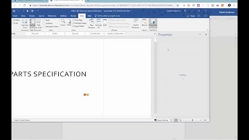 Set SharePoint Metadata from Word