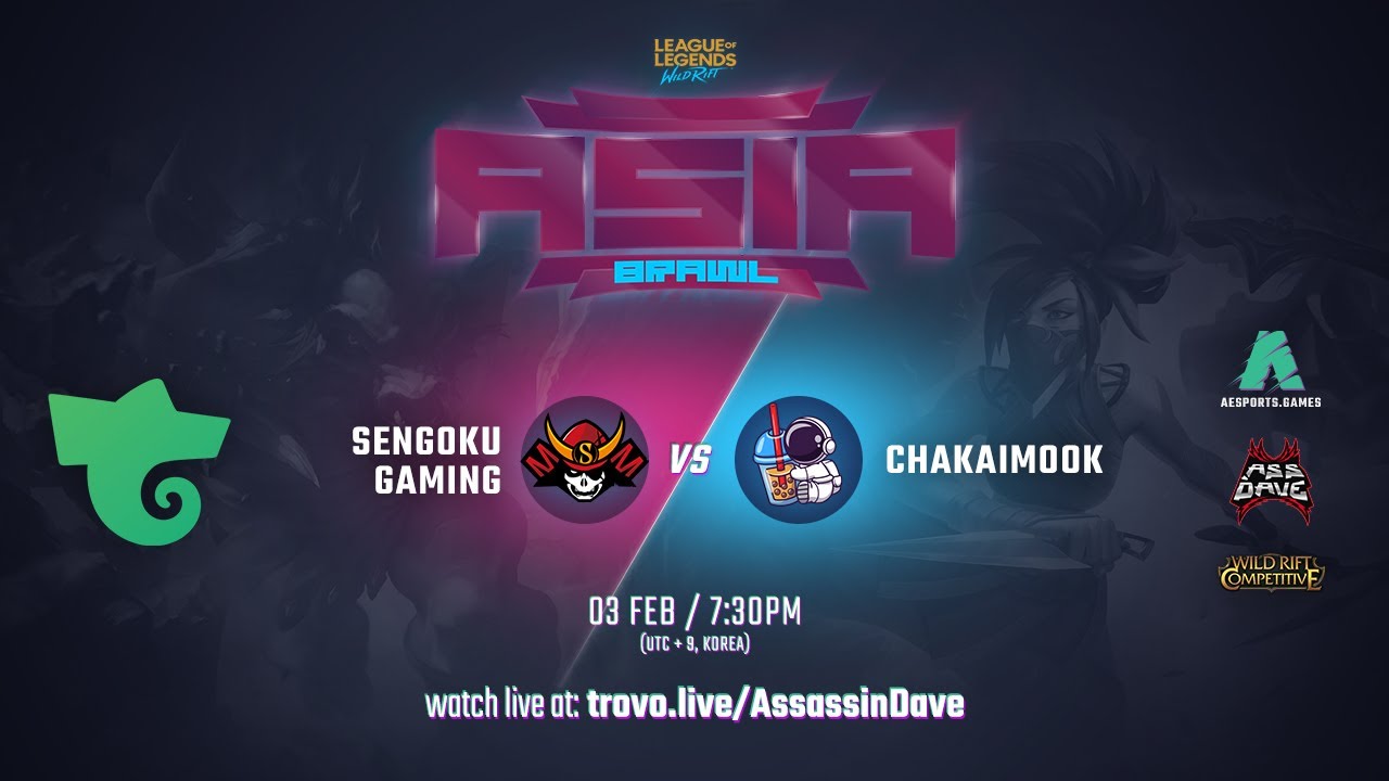Sengoku Gaming vs CHAKAIMOOK G2 | Wild Rift Asia Brawl Playoff Day 2