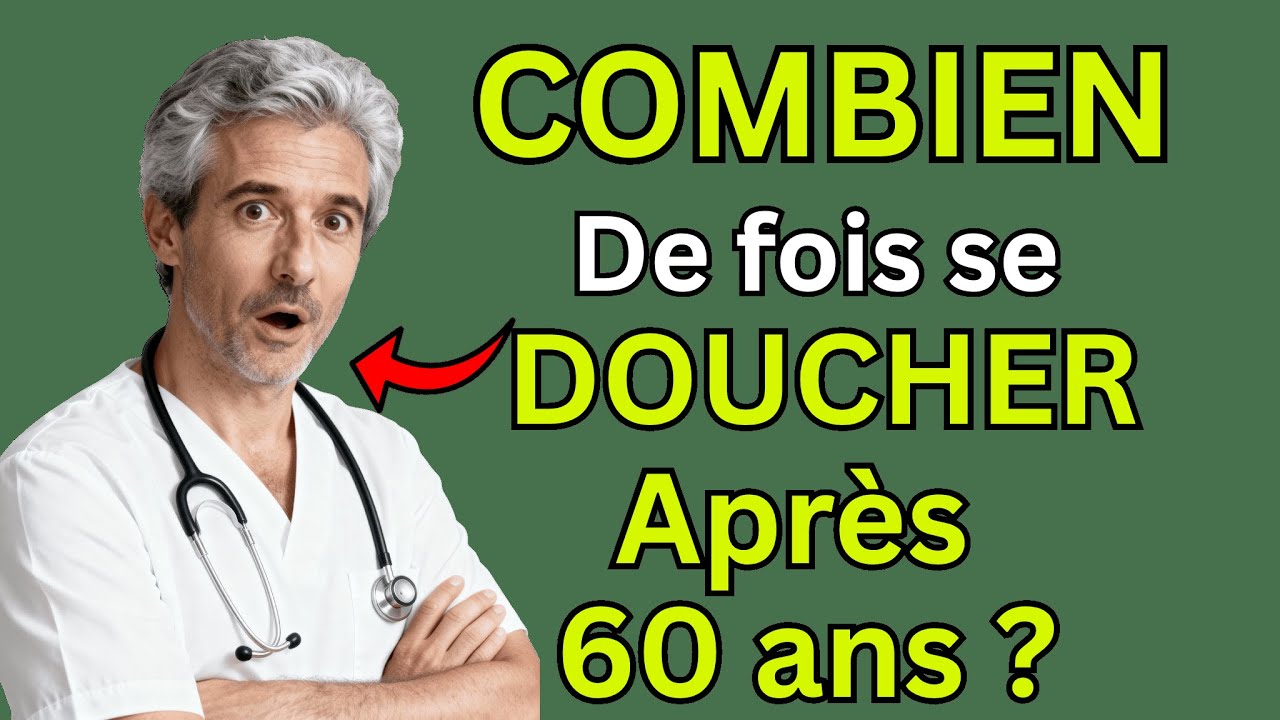Combien de Douches Par Semaine Après 60 Ans ? Ce Que Dit la Science ...