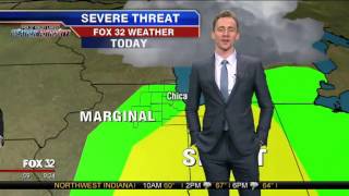 Thor's Brother, Loki (Tom Hiddleston) Does the Weather in Chicago & Blames Chris Hemsworth