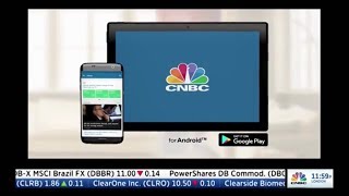 CNBC Android App Promo screenshot 1