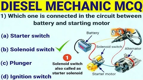 Diesel Mechanic Mcq Question | Diesel Mechanic Imp Objective Questions And Answers