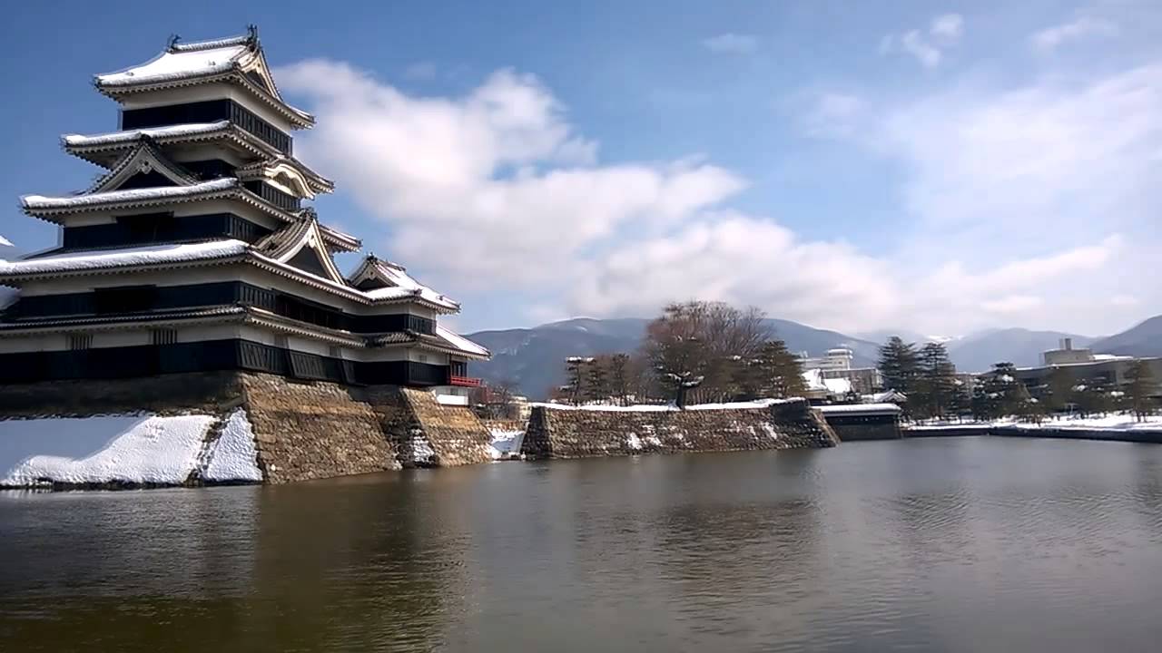 Matsumoto Castle With Snow 雪で松本城 Youtube Matsumoto Castle With Snow 雪で松本城 Youtube