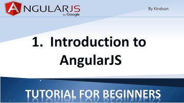 AngularJS Tutorial for Beginners 1   Introduction to AngularJS(What is AngularJS)