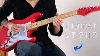 Kramer Focus VT-211S Electric Guitar Review and Sound Samples