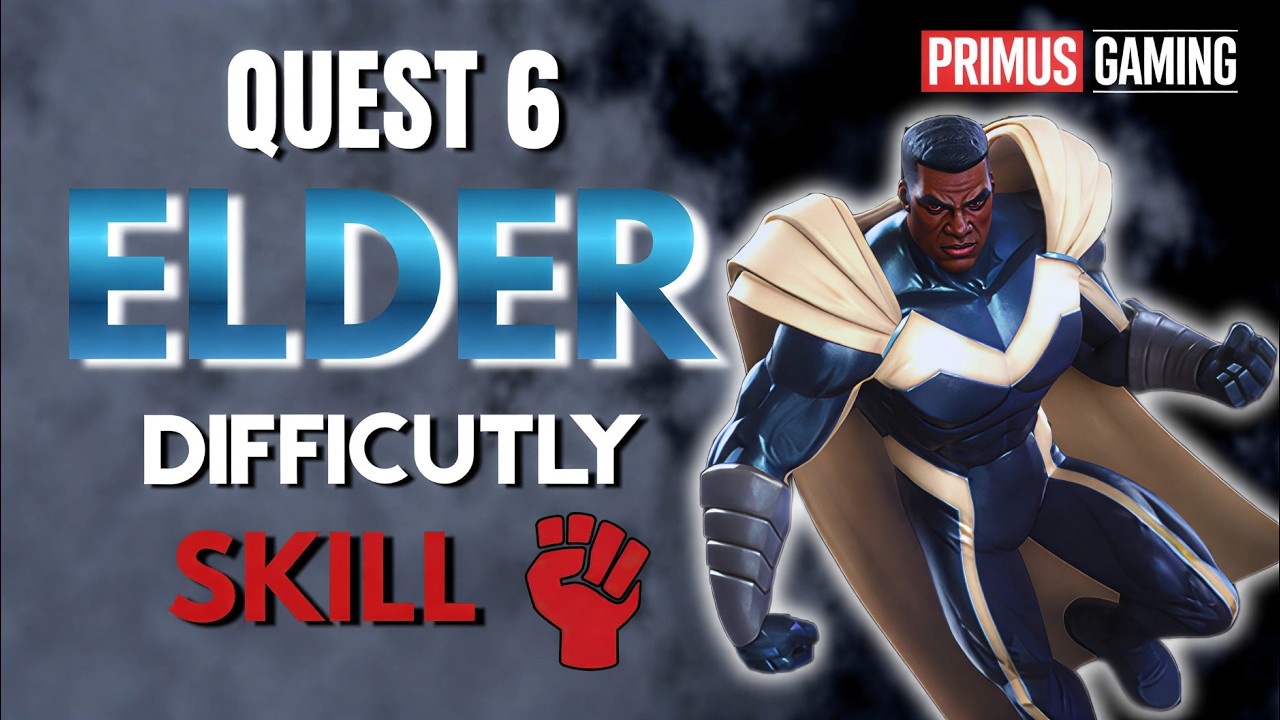ELDER Difficulty SKILL Quest 6 | BLUE MARVEL Boss!! MCOC #marvelcontestofchampions #mcocgameplay