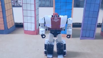 Transformers Red Alert Stop Motion