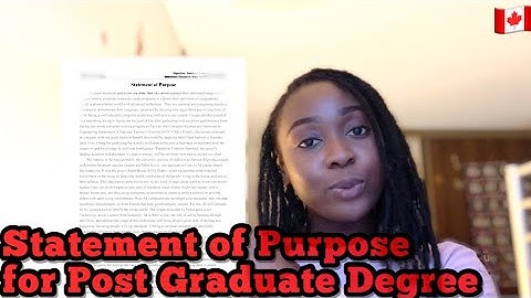 READING MY STATEMENT OF PURPOSE FOR STUDY IN CANADA | tips to writing a Canadian style SOP