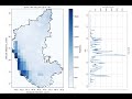XARRAY:Daily Rainfall Analysis from netCDF using Python | Grid-wise Totals