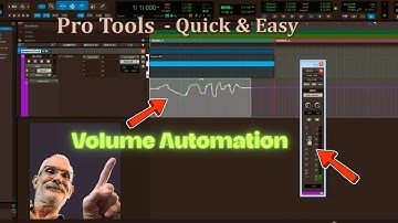 Pro Tools Volume Automation simple and fast (and a must have for any recorded tracks)