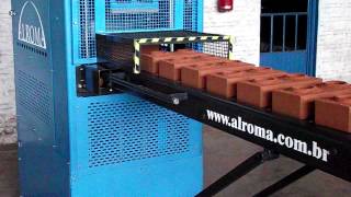 Prensa Automática para Tijolos Ecológicos  ALROMA | Compressed Earth Block Machine