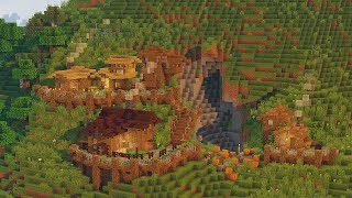 Minecraft Creative Longplay Ep7 - Village Expansion - ASMR, Background Gameplay, Worldedit