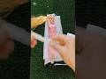 DIY Silver Mermaid Gown! 🧜‍♀️✨ Aluminum Foil Doll Clothes Hack #dollhousedeco#asmr