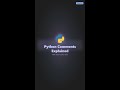 Python Comments Explained 🐍 #shorts