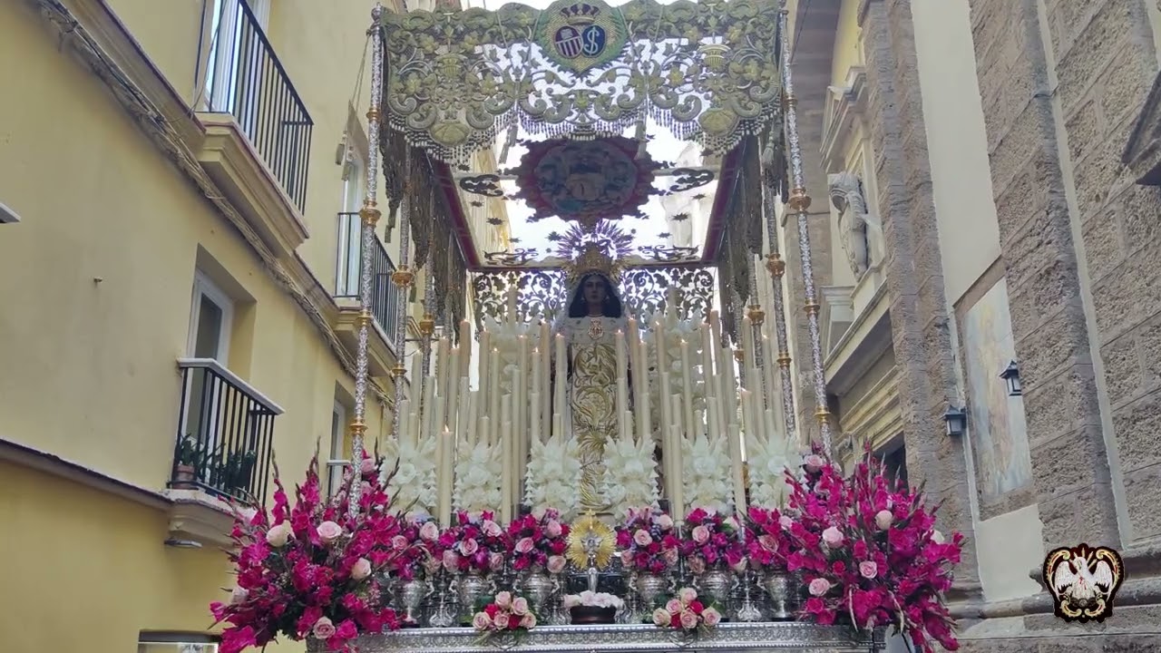 Procesión Virgen de la Merced, c/ Compañía, Cádiz septiembre 2025