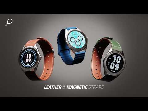 Pebble Royale | World's Slimmest Smartwatch | 1.43" Amoled Display - video from Pebblecart