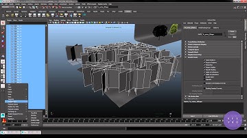 Maya Viewport 2.0 in production | part 04 Environment with nParticles and ShaderFX