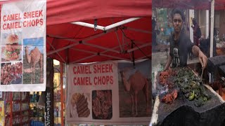 Camel Sheek And Camel Chops Stone Cooking