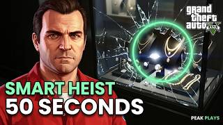 GTA 5 Jewel Store Heist – 50 Seconds to Rob Everything 💎 (Smart Approach)