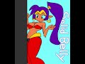 Shantae's strong belly animation by minus8