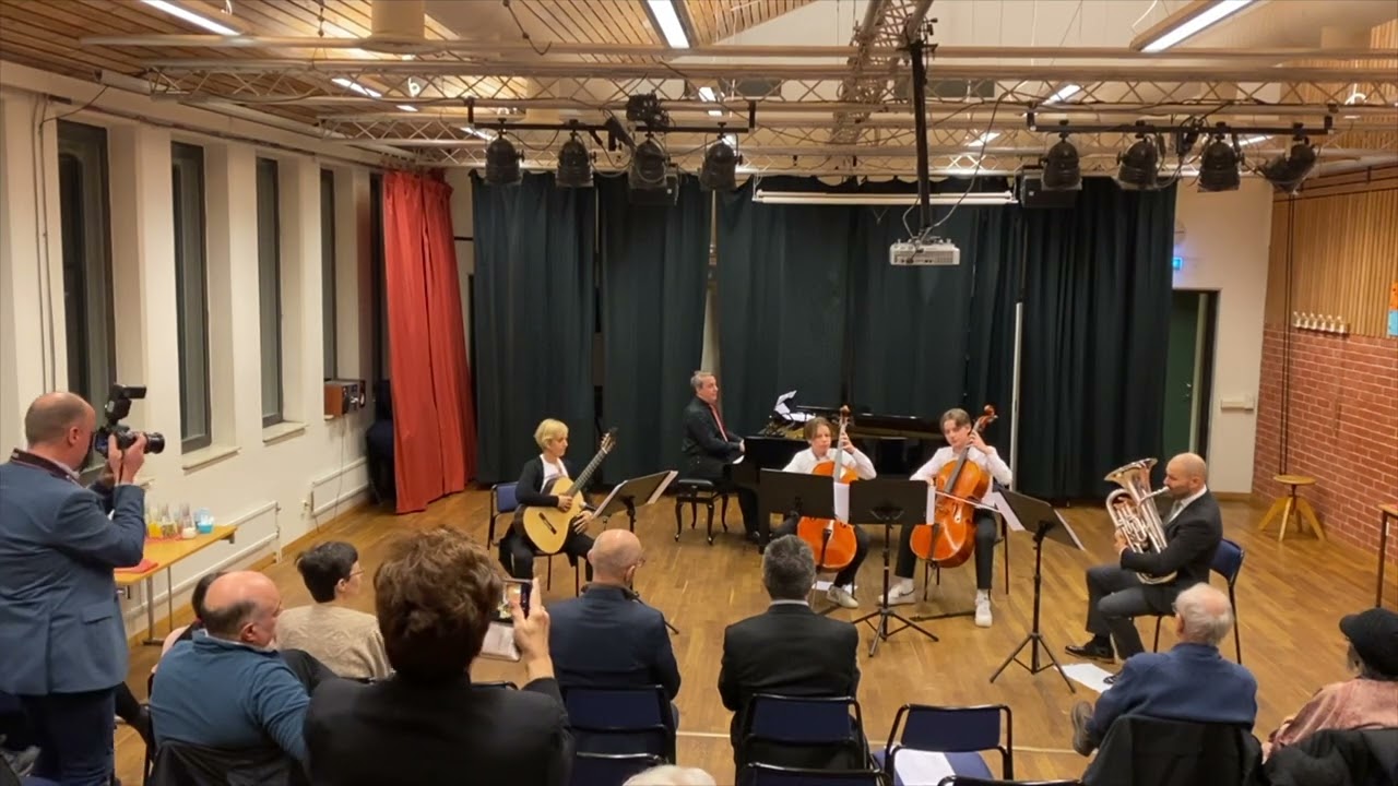 Avsenikov venček na koncertu v Stockholmu, december 2021