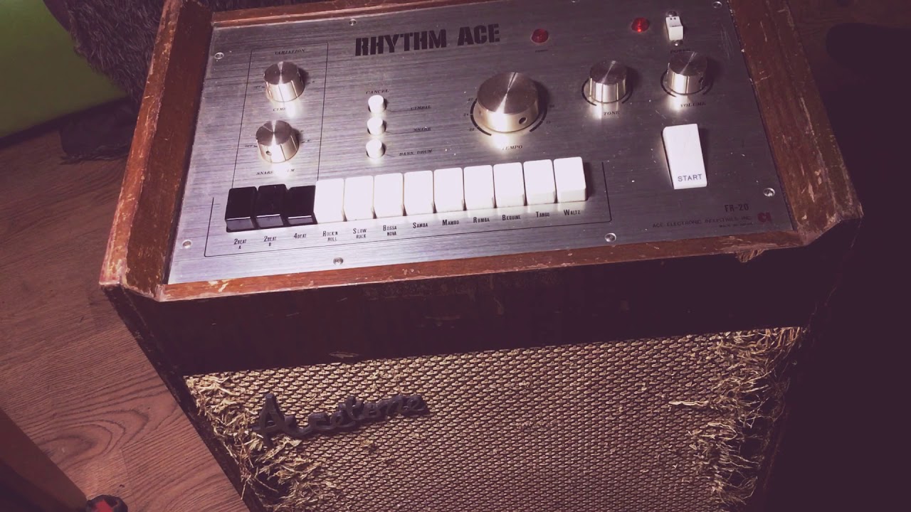 Acetone Rhythm Ace FR-20 Drum Machine est. 1966