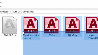 Coordinates with Table in AutoCAD 2018