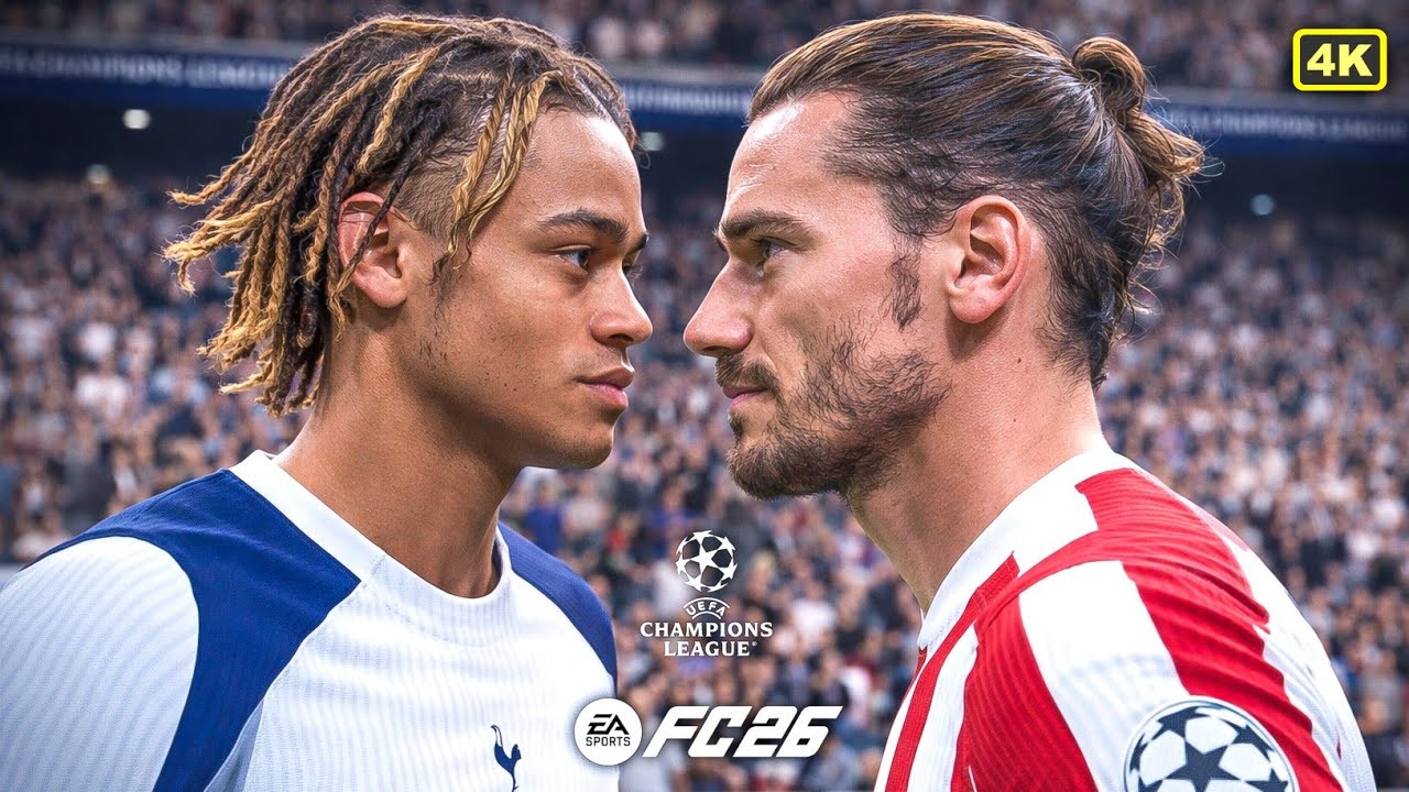 EA fc26 - Atletico De Madrid Vs Tottenham Hotspur UEFA Champions League | PS5 4k Gameplay 