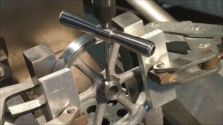 Stuart D10  # 2  Machining The Flywheel  Minor Part, Major Effort