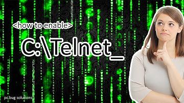 How to enable telnet in windows 7/8/10