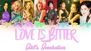 Girl's Generation (소녀시대) – Love is Bitter Color Coded Lyrics HAN/ROM/ENG
