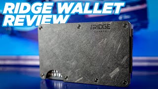 The Ridge Slim Wallet Review - RFID Blocking Wallet in Forged Carbon