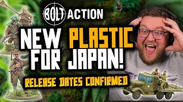 The NEW Japanese Plastics look INSANE - Bolt Action 3rd Edition