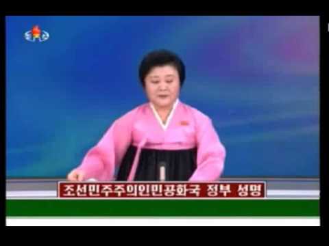 Famous North Korea News Lady Announces Hydrogen Bomb Test