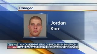 Man charged in string of church burglaries
