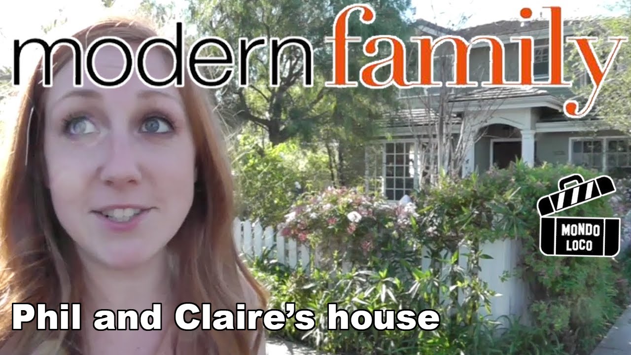 MODERN FAMILY PHIL AND CLAIRE'S HOUSE filming locations in 2015 YouTube