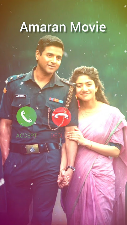 Amaran Movie #ringtone #instrumental amaran ringtone ❤️ 2024 Sai pallavi