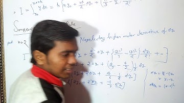 Numerical integration - Simpson 1\3 rule  Run by Manoj Kumar