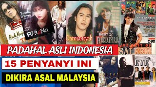 Waduh‼️Dikira Asal Malaysia, Ternyata 15 penyanyi Slowrock Melayu ini asli Indonesia.