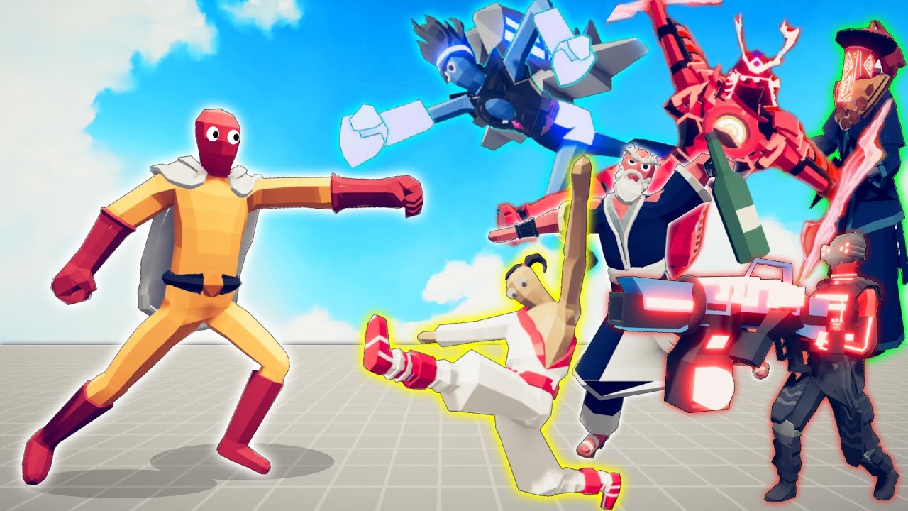 САЙТАМА ПРОТИВ КАЖДОГО НОВОГО УЛЬТИМИТНОГО ОТРЯДА (ЧАСТЬ 26) | ВКЛАДЫШИ - Totally Accurate Battle...