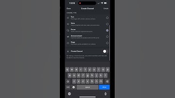 How to create a forum channel on discord mobile #discord #discordchat #tutorial