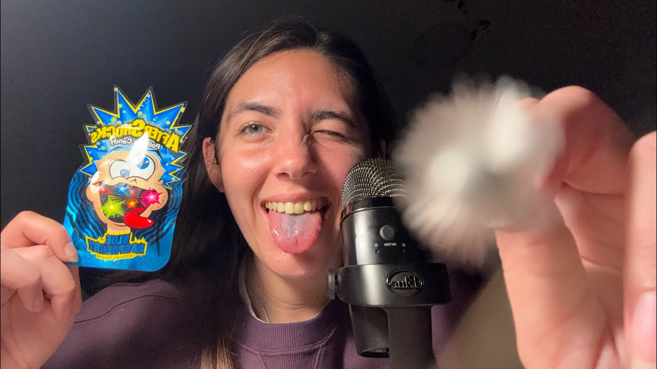 Caramelos que explotan + sonidos raros | ASMR🍬