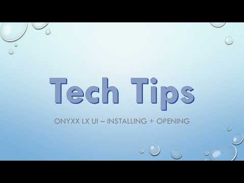 How to Open and Install Onyxx® LX User Interface Software - Lynxspring TechTips