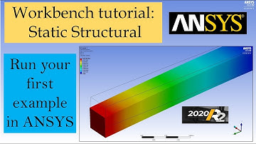 ANSYS 2020 Workbench Tutorial | Introduction to Static Structural | 2020 R2
